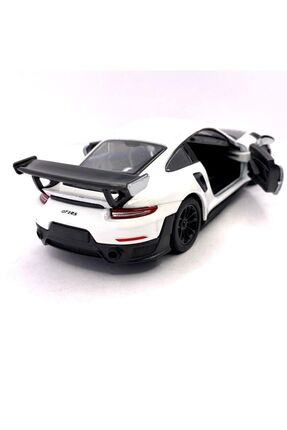Porsche Gt2 Rs Diecast Çek Bırak Metal Araba 1:34 Ölçek Image 4