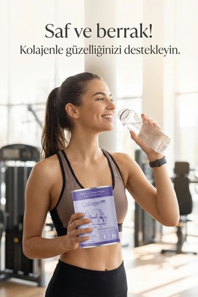 Collagen Powder 500g, %100 Saf, Doğal Çift Hidrolize Kolajen Peptitler (50 PORSİYON) Image 1
