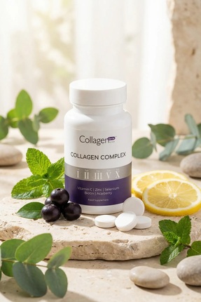5 Tip Kolajen Complex Tip 1,2,3,5 Ve Tip 10 Biotin, Çinko, Selenyum, C Vitamini & Açai, 90 Tablet Image 3