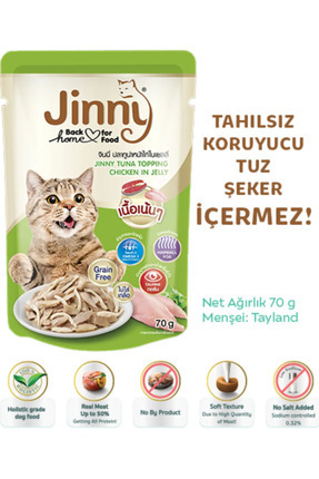 Karışık 12 Adet Kedi Yaş Mama Pouch Image 2