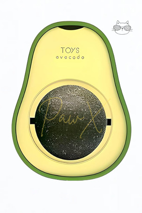 Avokado Doğal Catnipli Yenilebilir Kedi Nanesi Otu Kedi Oyuncağı Kedi Catnip Yalama Topu 1 Adet Image 6