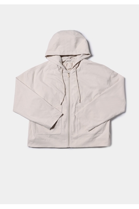 Regular Fit Kadın Ekru Yağmurluk Image 6