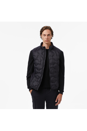 Erkek Siyah Regular Fit Yelek Image 0