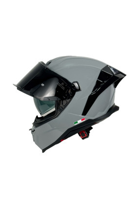 SW 867 Nardo Grey Full Face (Siyah Vizörlü) Image 5