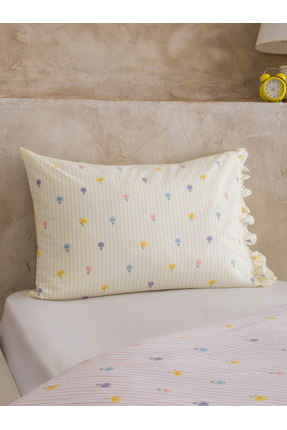 Desenli Tek Kişilik Nevresim Seti Image 2