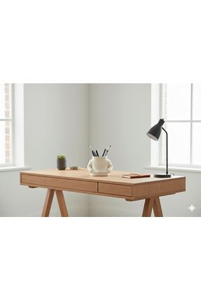 Boğazlı Kazak Figürlü Yaratıcı Ofis Aksesuarı - Dekoratif Kalemlik ve Fırçalık Image 3