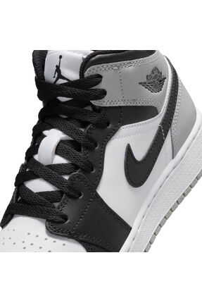 Air Jordan 1 Mid 'Barons' Gs Basketbol Ayakkabısı-TanemSport Image 5