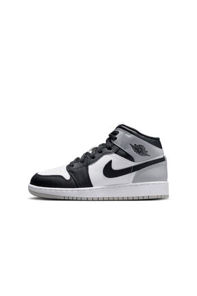 Air Jordan 1 Mid 'Barons' Gs Basketbol Ayakkabısı-TanemSport Image 1