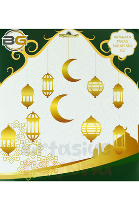 5'li METALİZE TAVAN SARKIT SÜS Image 1