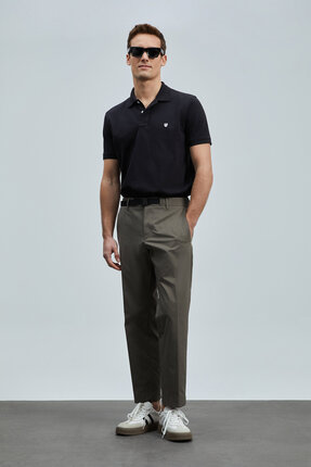 Polo Yaka Erkek T-Shirt - Kısa Kol Image 0