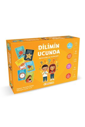 DİLİMİN UCUNDA – Bilmecelerle İlk Kelimelerim (5 Farklı Oyun) Image 0