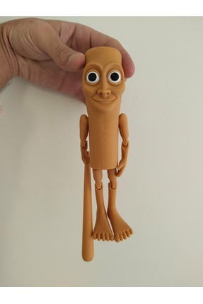 Tung Tung Tung Sahur figür oyuncak 19 cm Image 0