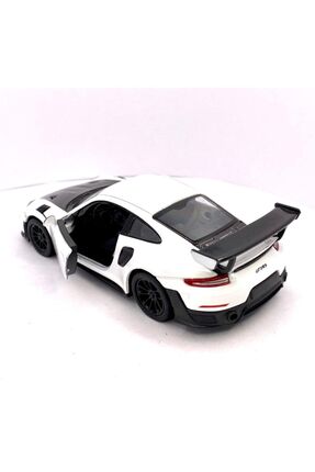 Porsche Gt2 Rs Diecast Çek Bırak Metal Araba 1:34 Ölçek Image 6