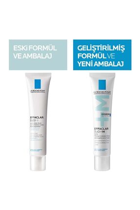 Effaclar Duo + M Cilt Kusurları Karşıtı Bakım Kremi 40 ml Image 1