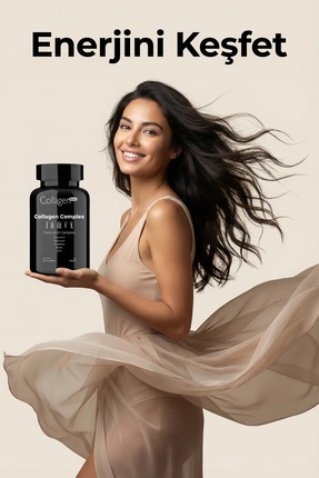 5 Tip Kolajen Complex Tip 1,2,3,5 Ve Tip 10 Biotin, Çinko, Selenyum, Vitamin C & Açai, 90 Tablet Image 3