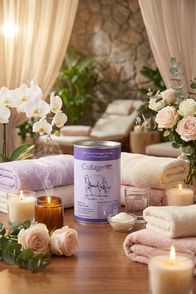 Collagen Powder 500g, %100 Saf, Doğal Çift Hidrolize Kolajen Peptitler (50 PORSİYON) Image 7