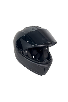 SW 919 Matt Black Çene Açılır (Siyah Vizörlü) Image 6