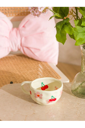 LCW HOME Karışık Çiçek Baskılı Seramik Kupa 250 Ml Image 1