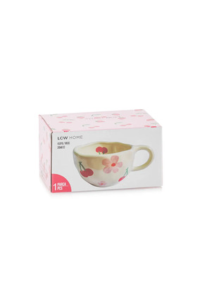 LCW HOME Karışık Çiçek Baskılı Seramik Kupa 250 Ml Image 3