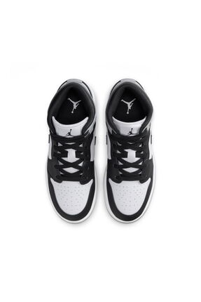 Air Jordan 1 Mid 'Barons' Gs Basketbol Ayakkabısı-TanemSport Image 4