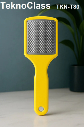 Sarı Saplı Topuk Rendesi Topuk Nasır Temizleme Ayak Bakım Törpüsü Image 1