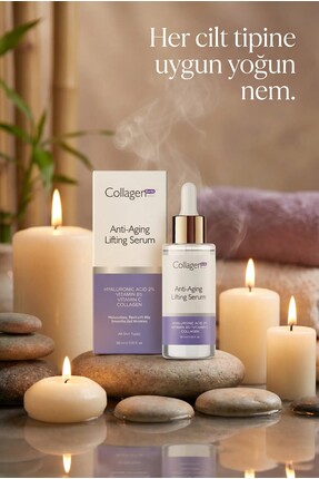 Hyaluronik Asit Serum 30ml, Yaşlanma Karşıtı, Kolajen Içerikli, Vitamin B5, C Vitamini Image 4