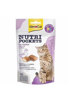 Nutripockets Ördekli Kedi Ödülü 60 Gr Image 0