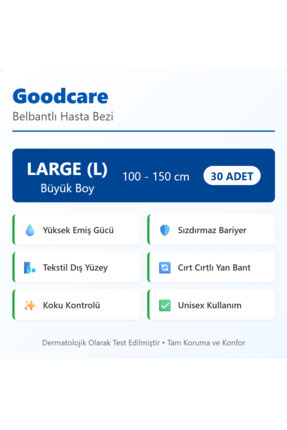 GOOD CARE BELBANDLI (L) 30 ADETLİ Image 1