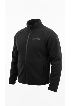 Nova Rüzgar Geçirmez Ve Suya Dayanıklı Polar Siyah Image 0