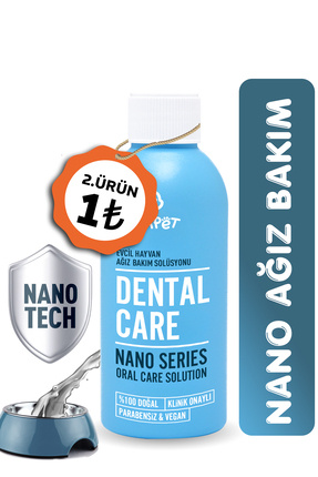 Nano Series Kedi Ağız Bakım Suyu, Ağız Kokusuna Son, Diş Bakımı ve Temizleme Spreyi Image 0