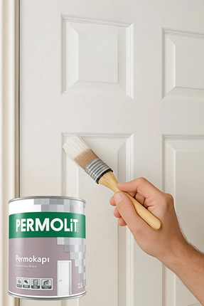 Permolit Permokapı Amerikan Panel Kapı Boyası (BEYAZ) Image 1