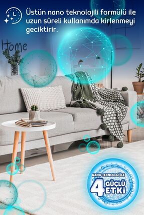 Makine Klasik Nano Halı Ve Koltuk Şampuanı 1000 ml X 4 Adet Image 3