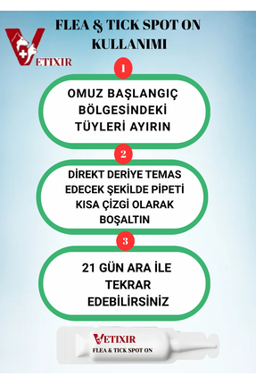 2'li Set Kedi Ve Köpek Iç Dış Anti Parazit Bitkisel 1 Damla Ve 1 Tablet Paketi Image 2