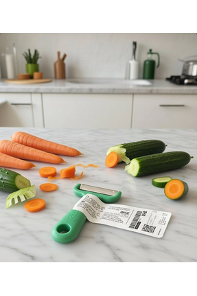 Yeşil Uppfylld Yeşil Soyacak + Patates Yeşil Soyacağı Image 1