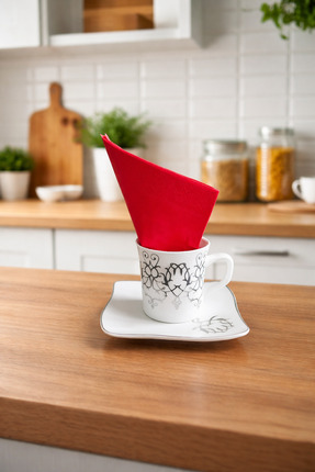 Fantastısk Peçete Kırmızı 24X24 Cm 50 Adet 50552367 Image 1