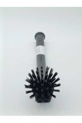 Vantuzlu Plastik Bulaşık Fırçası bulaşık teli Siyah Image 6