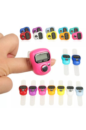 1 Adet Dijital Zikirmatik Verir Yüzük Zikirmatik Sayaçmatik Image 1