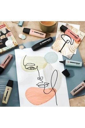 Boss Original Nature Colors 7'li İşaretleme Kalemi Set Image 2