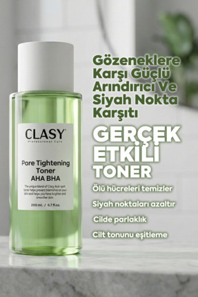 Aydınlatıcı Leke Karşıtı ve Gözenek Karşıtı Toner Bir Arada 200+200 M Image 3