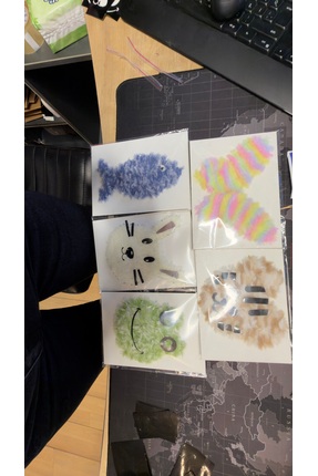 Montessori Hayvanlar serisi Örgü Kiti – Çocuklar İçin Figürlü El İşi Etkinliği (5’li set) Image 2