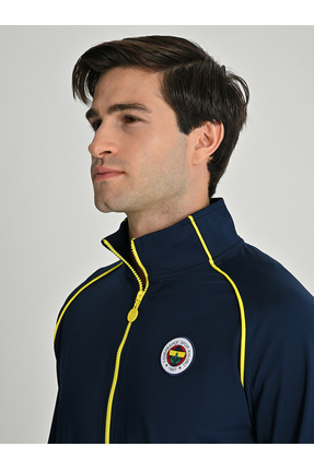 Erkek Fermuarlı Sweatshirt Image 3