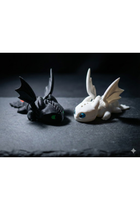 Ejderhanı Nasıl Eğitirsin Dişsiz ve Işığın Öfkesi Figür Seti Image 1