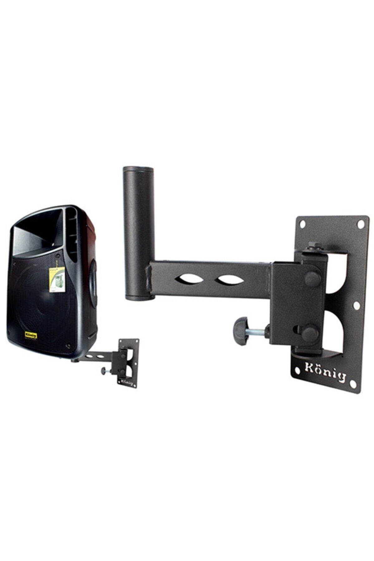 König K-201 Kabinli Hoparlör Askı Aparatı (30 Cm Hoparlör Sehpa)