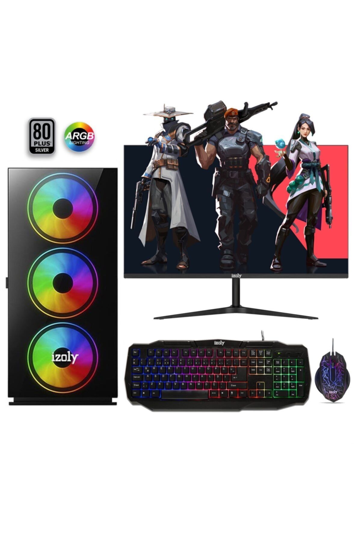 IZOLY N13pf Ti I5-3470 16gb 128ssd Gtx1050ti 4gb 24\