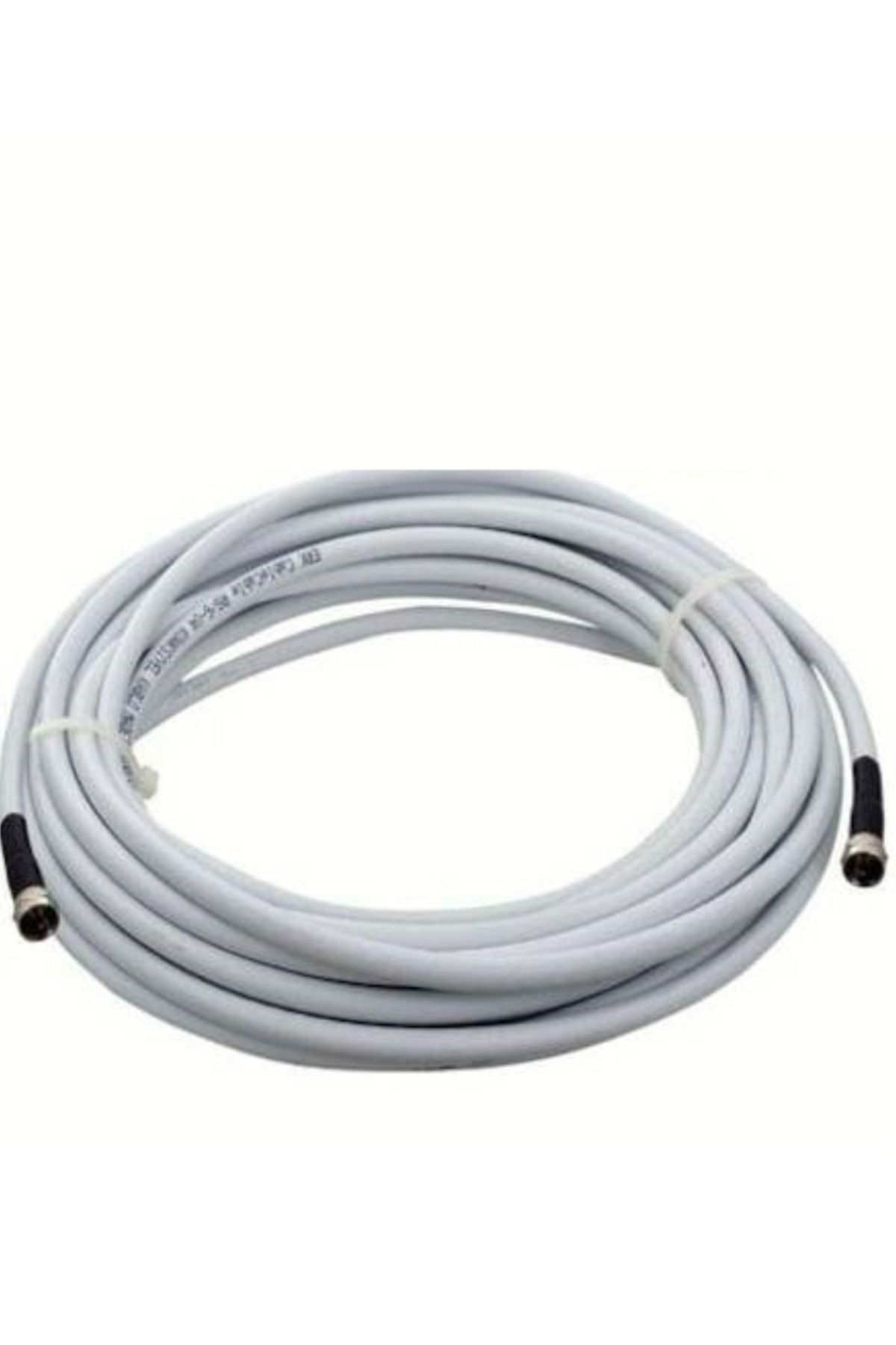 usin 10 Metre Rg6/u4 Full Hd 3d 4k Anten Tv Çanak Uydu Lnb Kablosu (10mt.f Konnektör Takılı Hazır )