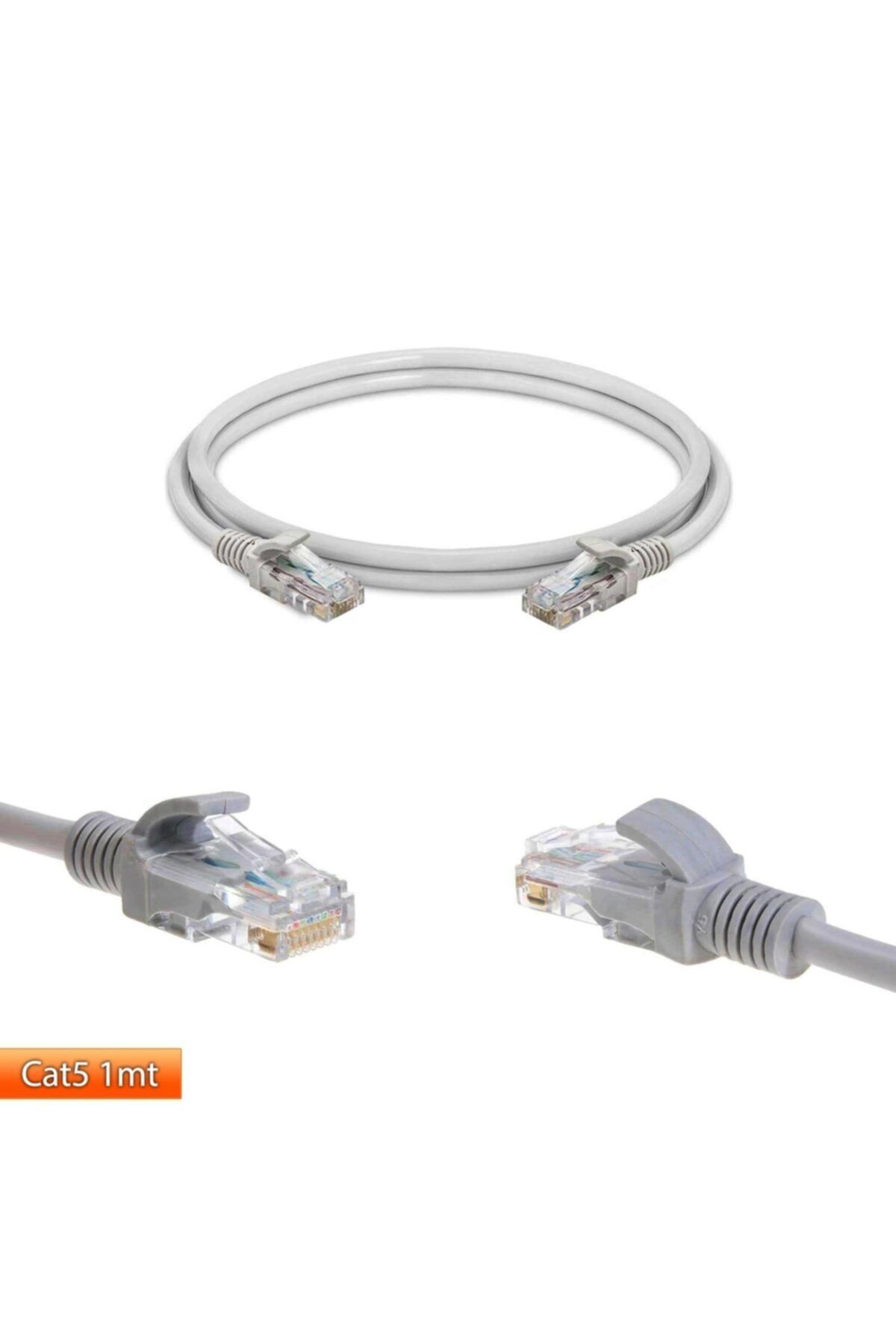 POLAXTOR Cat5 Kablo Patch Network Ethernet Kablosu 1 Metre