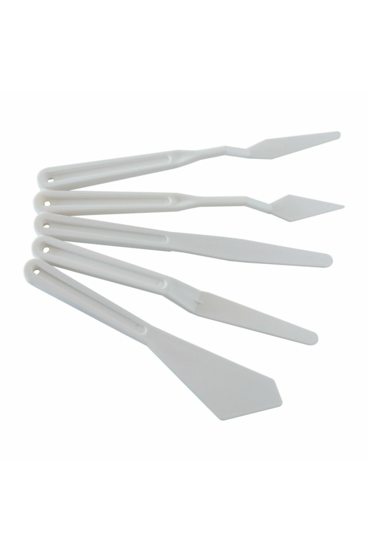 Tasula Hobi Plastik Spatula Seti 5'li