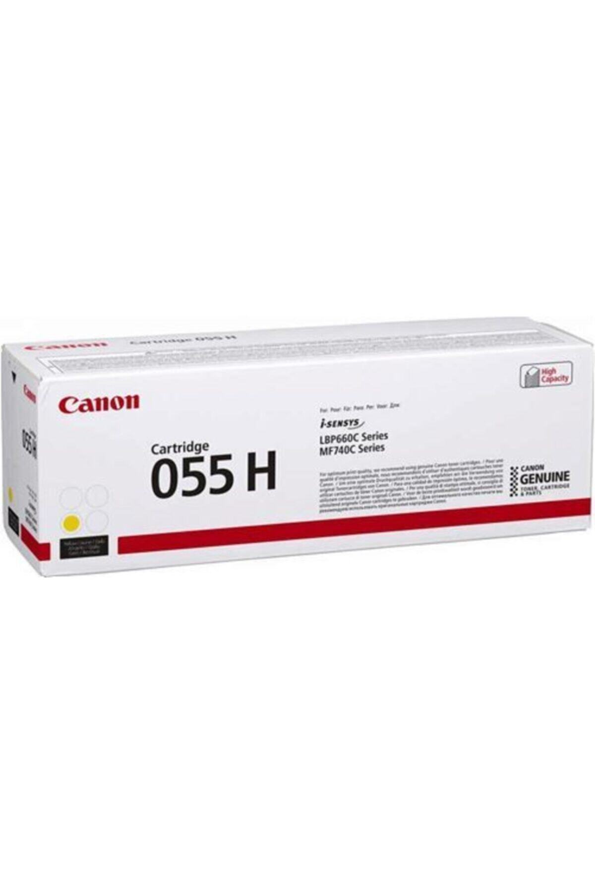 Canon Crg-055h Y Yellow Sarı Yüksek Kapasite Toner Mf745