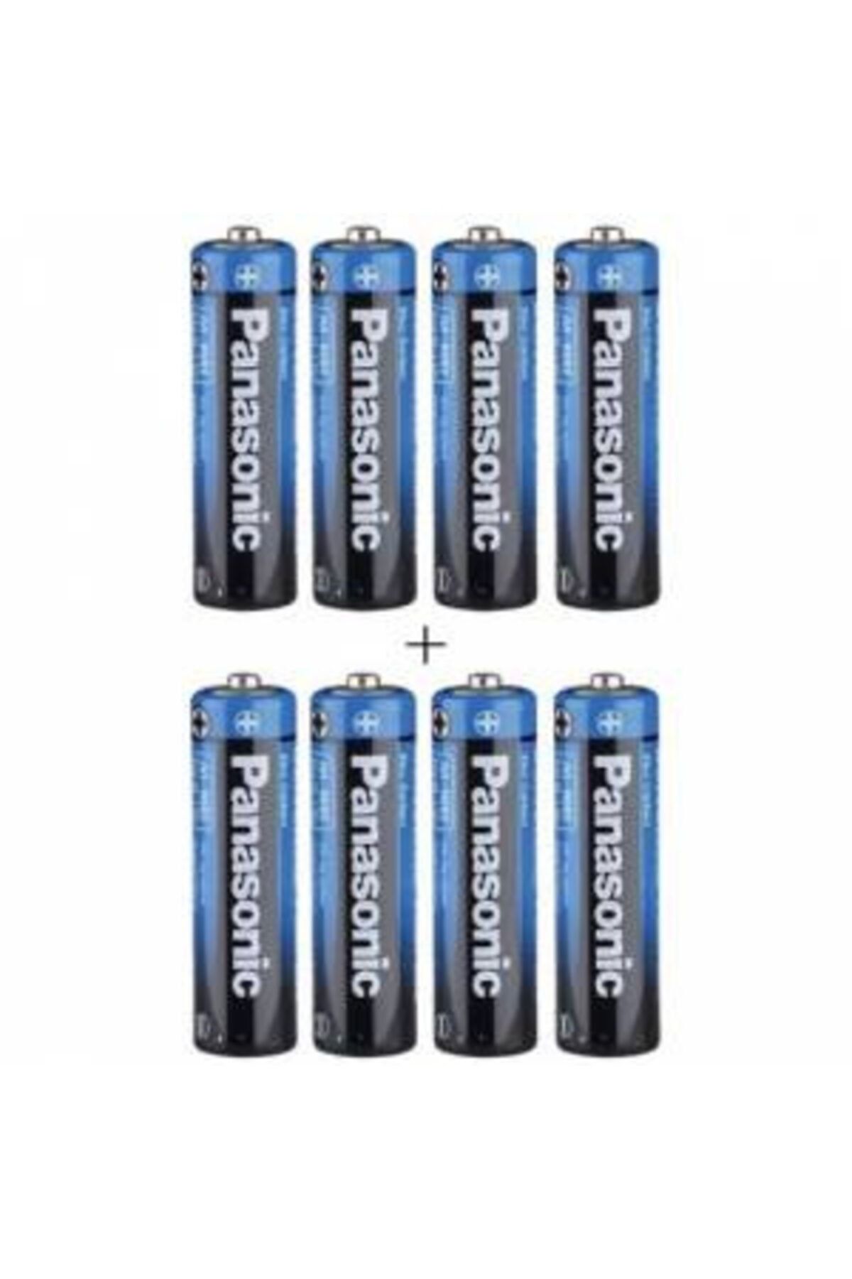 PANASONIC 8 Adet 1.5v Panasonic Aa Kalem Pil Size M Aa Avantaj Paket 4x2 Paket - Ücretsiz Aynı Gün Kargo