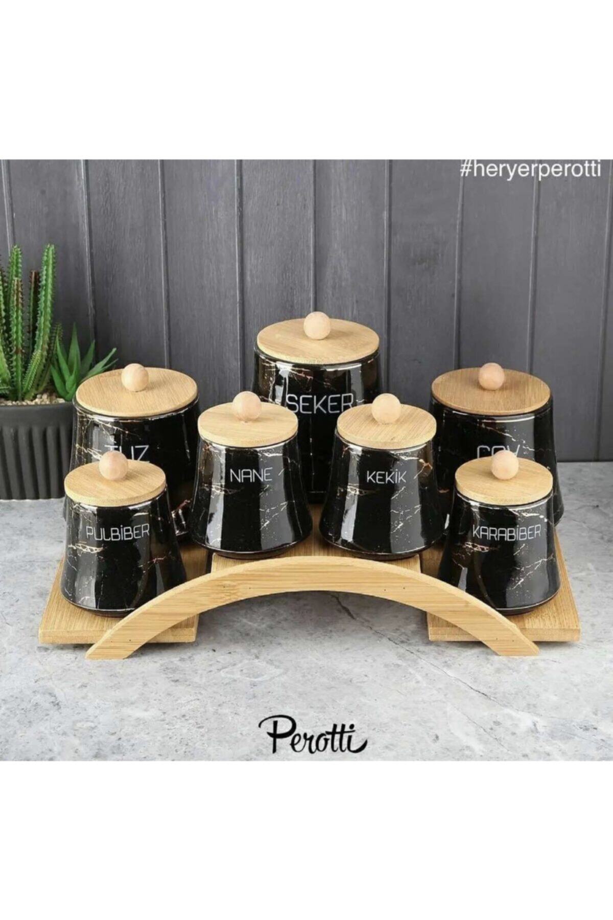 şengül züccaciye Granit Desenli Baharat Takımı